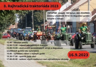 Rajhradická traktoriáda 2023