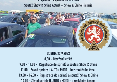 RACING SHOW MILOVICE II. - SRAZ SOUDOBÝCH I HISTORICKÝCH AUTOMOBILŮ A MOTOCYKLŮ